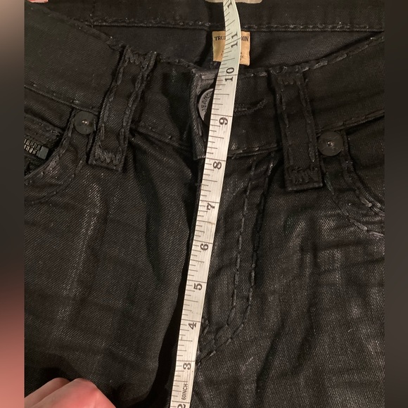 Rare!  🇺🇸 Waxed Ricky Supert T in “BRZD DARK RIDER” True Religion size 30x34. - Picture 6 of 13